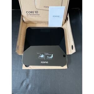 RENPHO Core 1S Digital Bathroom Scale - Black